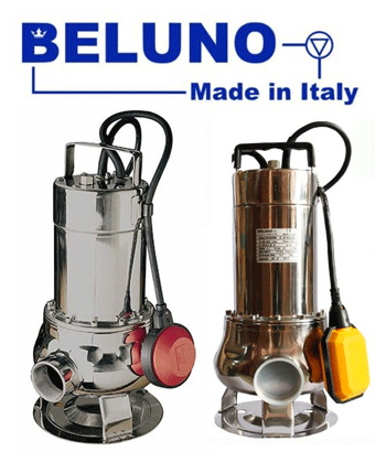 Bơm thải inox Beluno FS100/50M (750W)